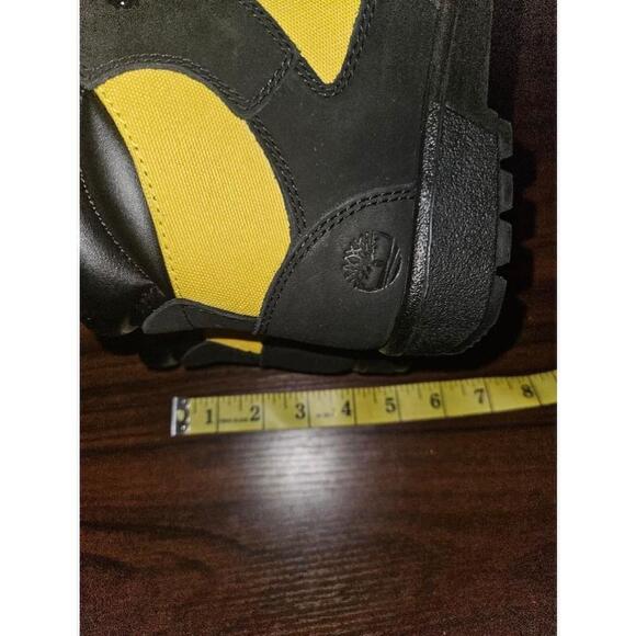 Timberland Field Boots Boys (Size 4) Black Yellow NEW WITHOUT BOX - Picture 12 of 12